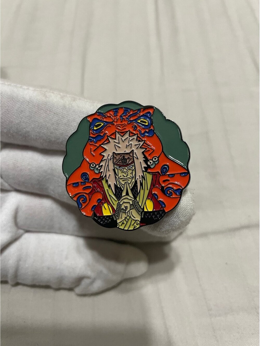 jiraiya enamel pin brooch anime cartoon cute naruto shippuden